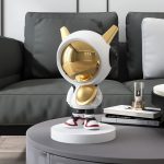 Tượng decor phi hành gia đặt kệ tủ
