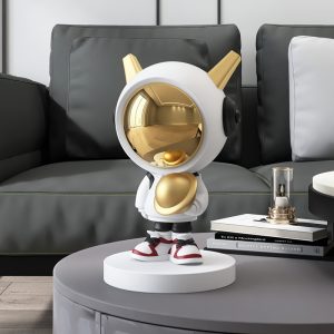 Tượng decor phi hành gia đặt kệ tủ