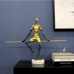 Tượng decor vận động viên thể dục
