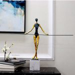 Tượng decor vận động viên thể dục