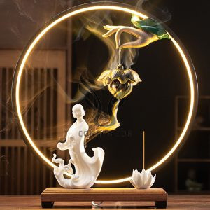 Các mẫu thác khói trầm hương
