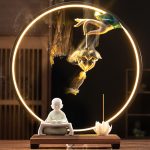 Các mẫu thác khói trầm hương