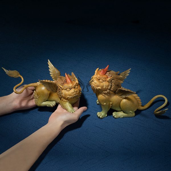cặp tì hưu may mắn