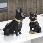 Decor để bàn chú chó nhựa CD1371