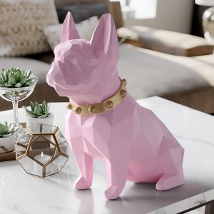 Decor để bàn chú chó nhựa CD1371