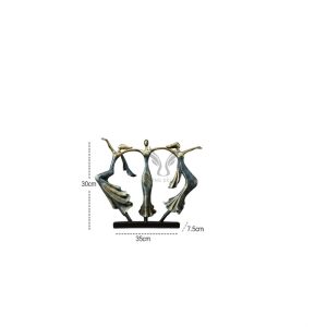 Đồ để bàn bộ ba cô gái múa nghệ thuật CD1367