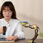 đôi chim sẻ uyên ương