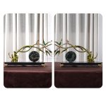 Đồng hồ để bàn kết hợp cây tre CD1263