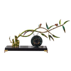 Đồng hồ để bàn kết hợp cây tre CD1263