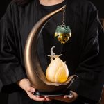 Mẫu thác khói trầm hương đẹp