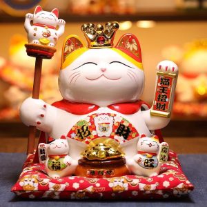 Mèo cute để cửa hàng