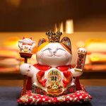 Mèo cute để cửa hàng