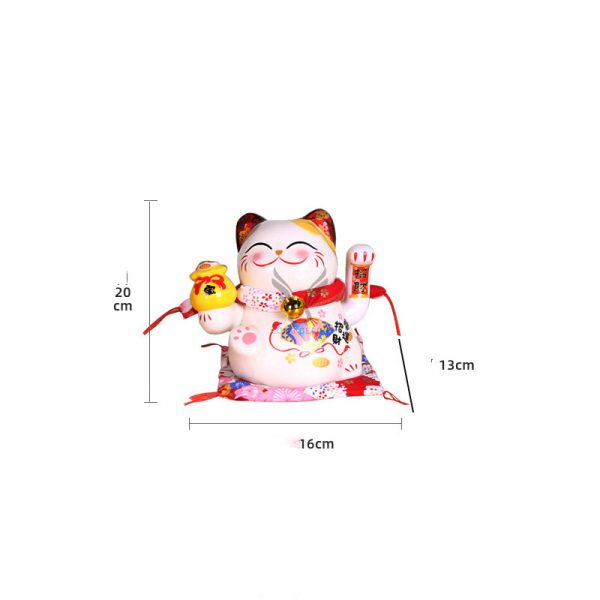 Mèo thần tài đặt tại cửa hàng