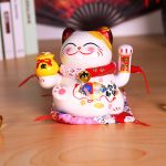 Mèo thần tài đặt tại cửa hàng