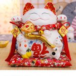 Tặng quà khai chương mèo thần tài