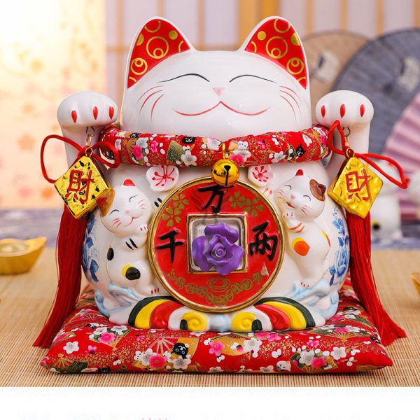 Tặng quà khai chương mèo thần tài