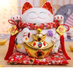 Tặng quà khai chương mèo thần tài