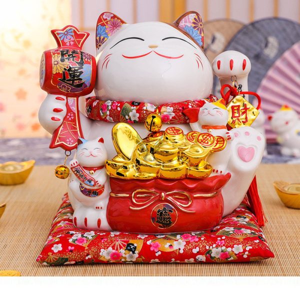 Tặng quà khai chương mèo thần tài