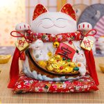 Tặng quà khai chương mèo thần tài