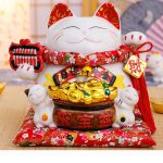Tặng quà khai chương mèo thần tài