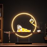 Thác khói trầm hương Phật nằm