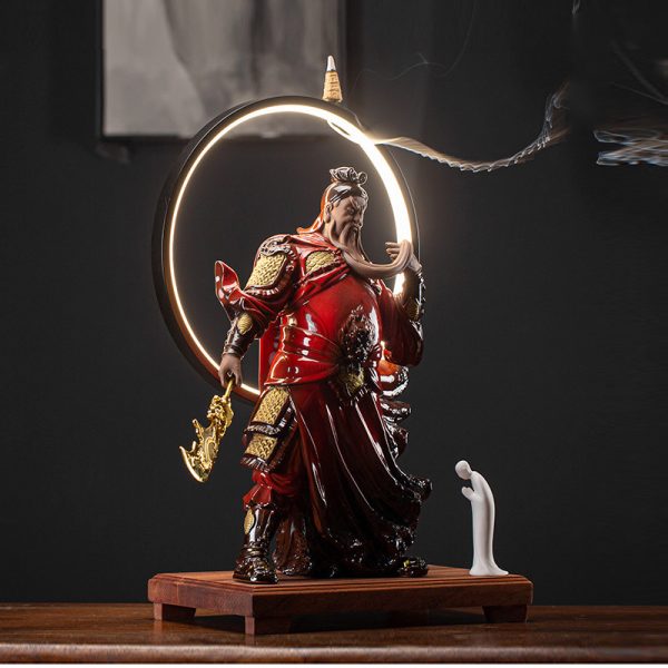 Thác khói trầm hương Quan Công