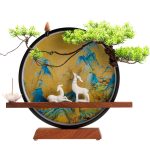 Thác khói trầm hương đôi hươu