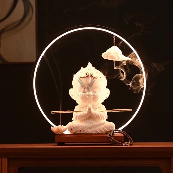 Thác khói trầm hương ngộ không