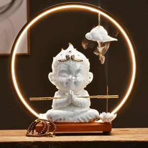 Thác khói trầm hương ngộ không