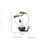Thác khói trầm hương phong thủy