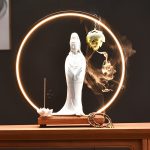 Thác khói trầm huơng quan âm