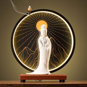 Thác khói trầm huơng quan âm