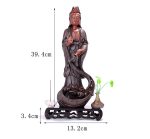 Thác khói trầm hương tượng Quan Âm