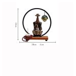 Thác khói trầm hương tay Phật