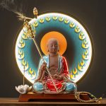 Thác khói trầm hương tượng Phật