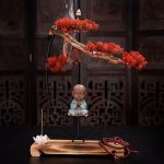 Thác khói trầm hương mẫu chú tiểu