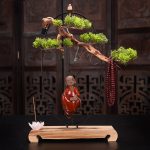 Thác khói trầm hương mẫu chú tiểu