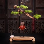 Thác khói trầm hương mẫu chú tiểu