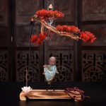 Thác khói trầm hương mẫu chú tiểu