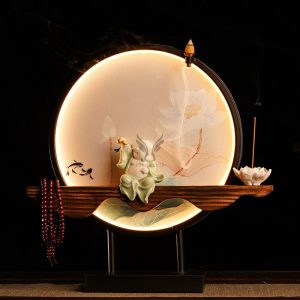 Trầm hương thác khói tượng di lặc