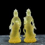 Tượng Nhật Quang Nguyệt Quang Bồ Tát decor CD1226