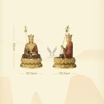 Tượng Phật Địa Tạng Vương Bồ Tát decor CD1195
