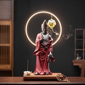 Thác khói trầm hương tượng Phật Tế Công