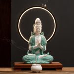 Thác khói trầm hương Quan Âm đẹp