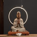 Thác khói trầm hương Quan Âm đẹp