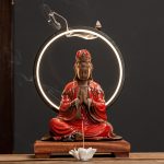 Thác khói trầm hương Quan Âm đẹp