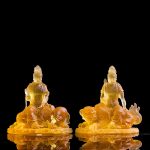 Tượng Quan Thế Âm Bồ Tát cưỡi linh vật decor CD1232