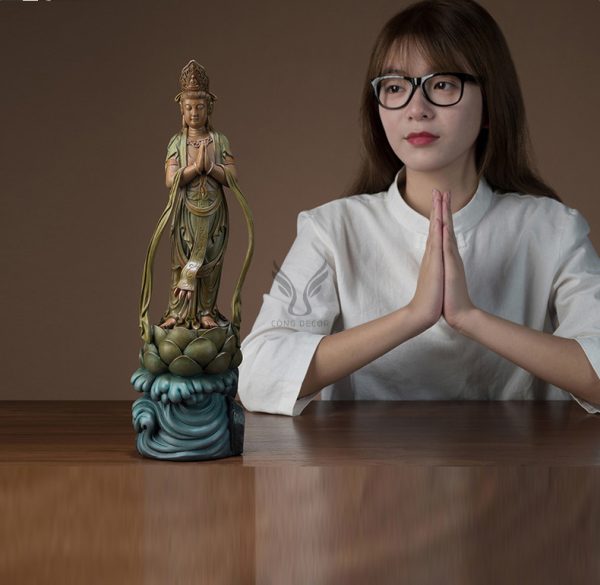 Tượng Quan Thế Âm Bồ Tát decor CD1190
