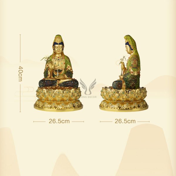 Tượng Quan Thế Âm Bồ Tát decor