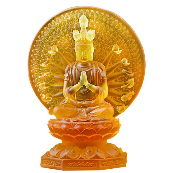 Tượng Quan Thế Âm nghìn tay decor CD1243